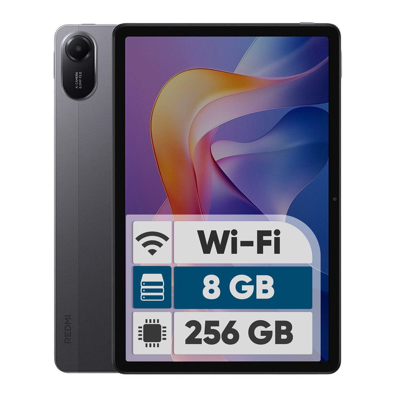 تبلت 11 اینچ شیائومی مدل Redmi Pad 2 Wi-Fi با ظرفیت 256 گیگابایت و رم 8 گیگابایت، رزولوشن دوربین اصلی 8 مگاپیکسل، پشتیبانی از قلم