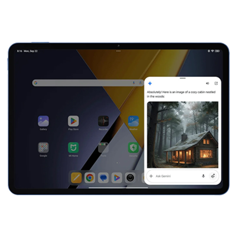 تبلت 11.2 اینچ شیائومی مدل Poco Pad X1 ظرفیت 512 گیگابایت و رم 8 گیگابایت، رزولوشن دوربین 13 مگاپیکسل، پشتیبانی از قلم و کیبورد
