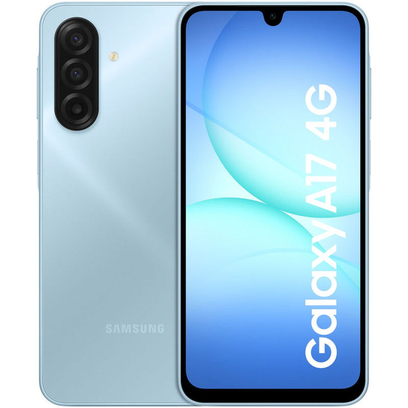 گوشی موبایل سامسونگ مدل Galaxy A17 4G دو سیم کارت ظرفیت 128 گیگابایت و رم 6 گیگابایت  - به همراه شارژر 25 وات سامسونگ
