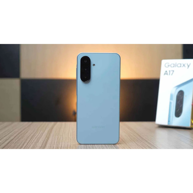 گوشی موبایل سامسونگ مدل Galaxy A17 4G دو سیم کارت ظرفیت 128 گیگابایت و رم 6 گیگابایت  - به همراه شارژر 25 وات سامسونگ