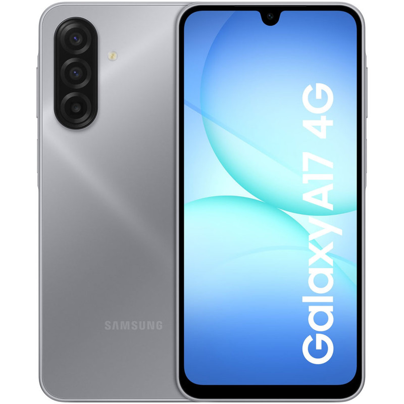 گوشی موبایل سامسونگ مدل Galaxy A17 4G دو سیم کارت ظرفیت 256 گیگابایت و رم 8 گیگابایت - به همراه شارژر 25 وات سامسونگ