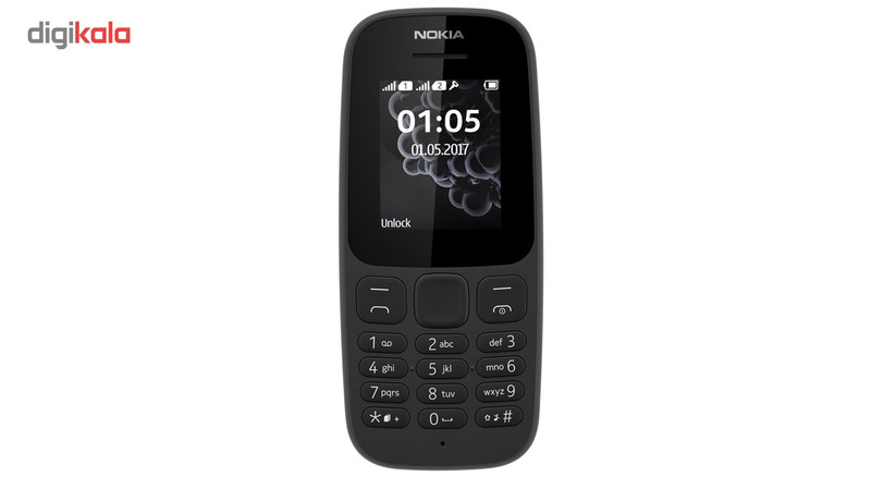 گوشی موبایل نوکیا مدل 105 -TA1034 دو سیم‌ کارت
