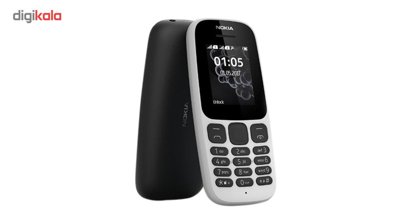گوشی موبایل نوکیا مدل 105 -TA1034 دو سیم‌ کارت