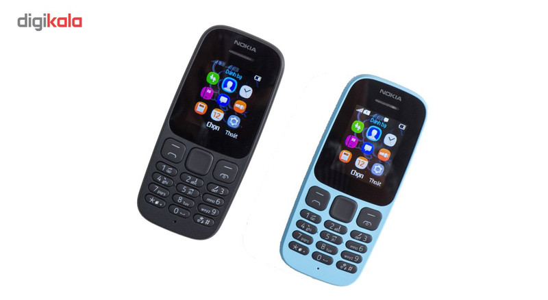 گوشی موبایل نوکیا مدل 105 -TA1034 دو سیم‌ کارت