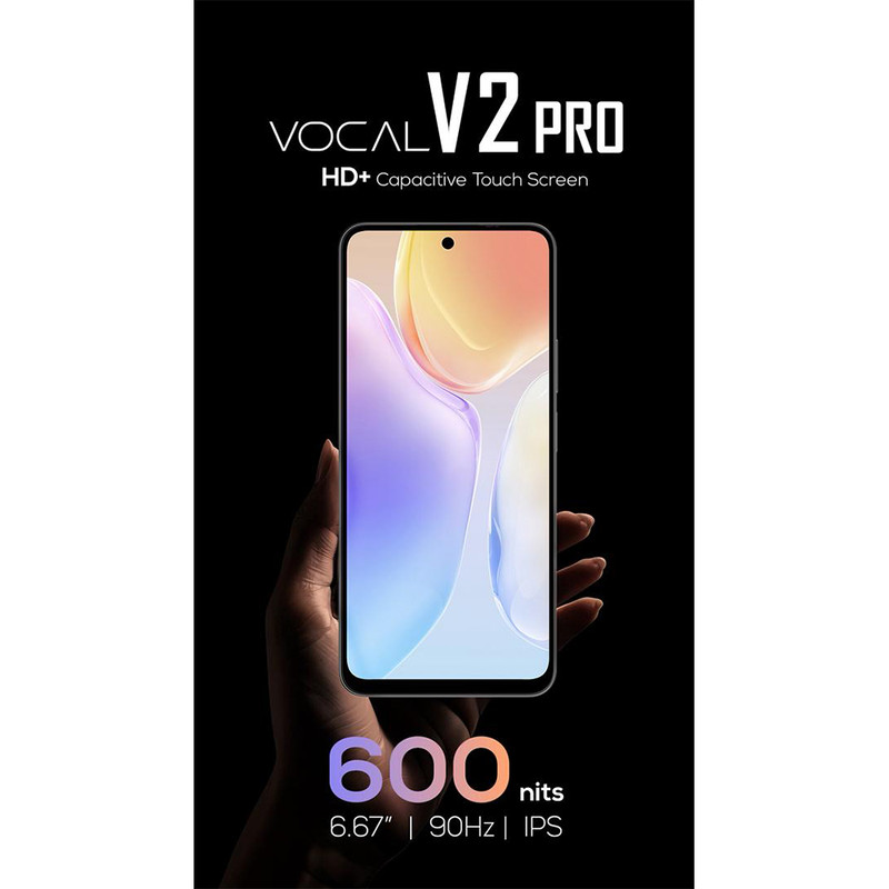 گوشی موبایل وکال مدل V2 Pro 5G دو سیم‌کارت ظرفیت 128 گیگابایت و رم 4 گیگابایت
