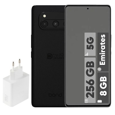 گوشی موبایل داریا مدل bond 5G دو سیم کارت ظرفیت 256 گیگابایت و رم 8 گیگابایت - نسخه امارات - به همراه شارژر 66 وات داریا