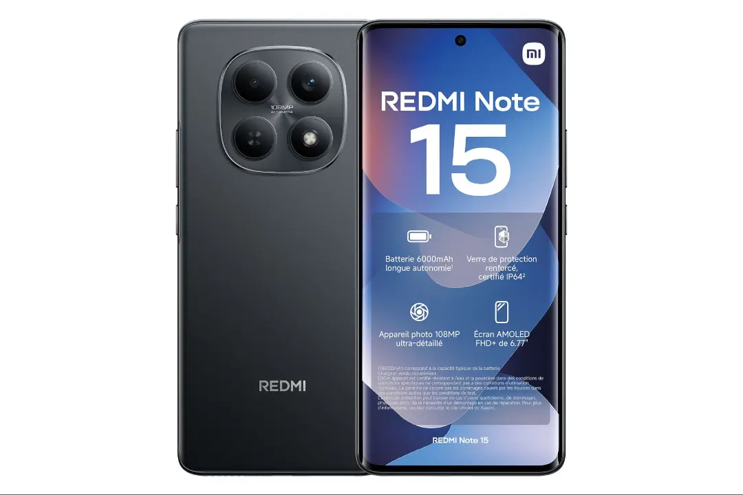 گوشی موبایل شیائومی مدل Redmi Note 15 4G دو سیم کارت ظرفیت 256 گیگابایت و رم 8 گیگابایت
