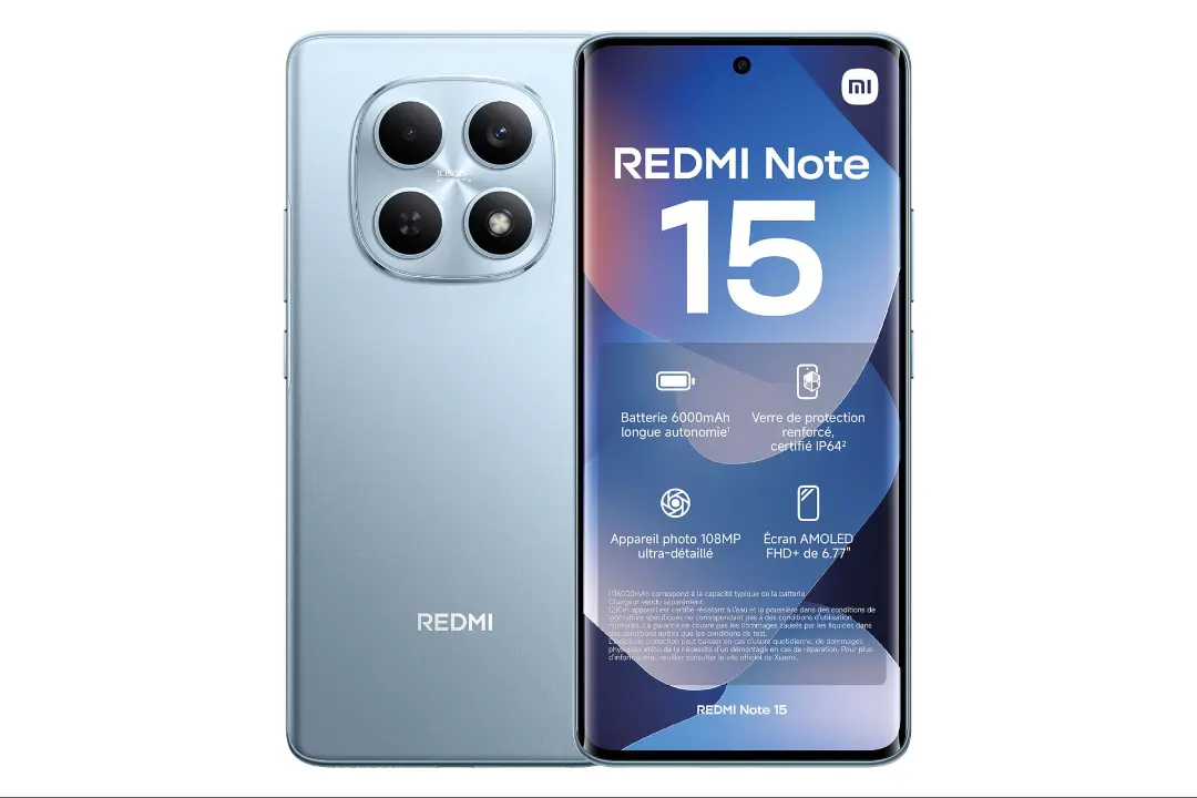 گوشی موبایل شیائومی مدل Redmi Note 15 4G دو سیم کارت ظرفیت 256 گیگابایت و رم 8 گیگابایت