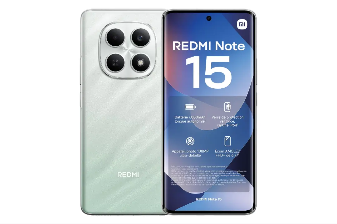گوشی موبایل شیائومی مدل Redmi Note 15 4G دو سیم کارت ظرفیت 256 گیگابایت و رم 8 گیگابایت