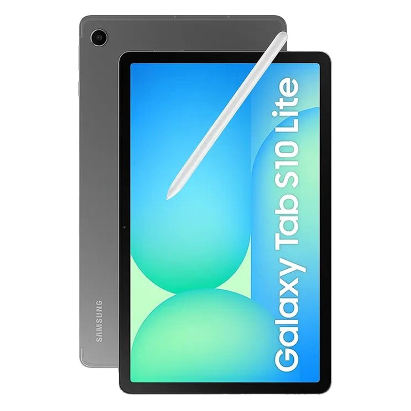 تبلت 10.9 اینچ سامسونگ مدل Galaxy Tab S10 Lite Wi-Fi با ظرفیت 256 گیگابایت و رم 8 گیگابایت، رزولوشن دوربین اصلی 8 مگاپیکسل، پشتیبانی از قلم