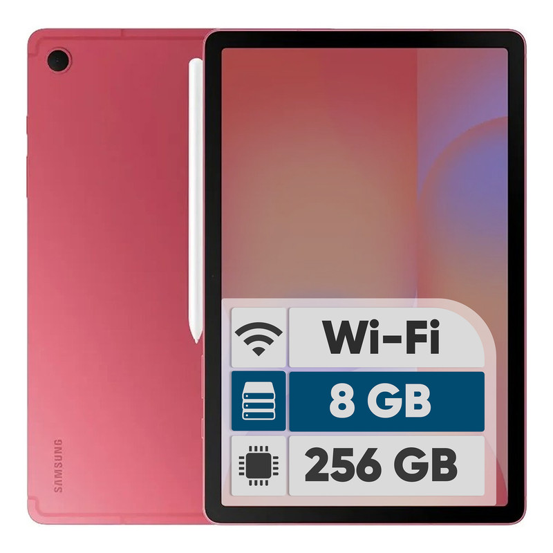 تبلت 10.9 اینچ سامسونگ مدل Galaxy Tab S10 Lite Wi-Fi با ظرفیت 256 گیگابایت و رم 8 گیگابایت، رزولوشن دوربین اصلی 8 مگاپیکسل، پشتیبانی از قلم