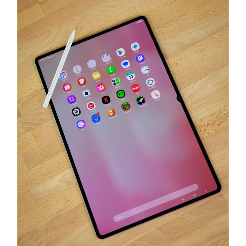 تبلت 14.6 اینچ سامسونگ مدل Galaxy Tab S11 Ultra Wi-Fi ظرفیت 256 گیگابایت و رم 12 گیگابایت، رزولوشن دوربین 13 مگاپیکسل، پشتیبانی از قلم و کیبورد