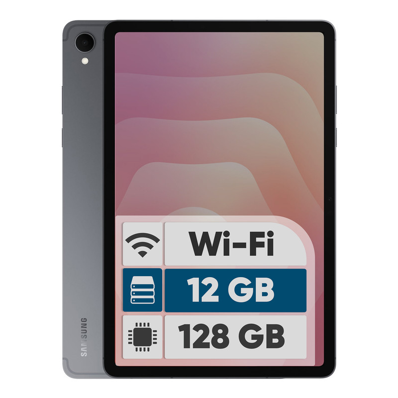 تبلت 11 اینچ سامسونگ مدل Galaxy Tab S11 Wi-Fi ظرفیت 128 گیگابایت و رم 12 گیگابایت، رزولوشن دوربین 13 مگاپیکسل، پشتیبانی از قلم و کیبورد