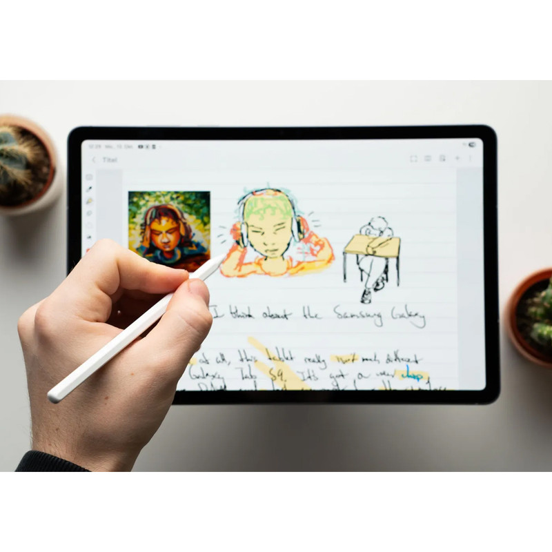 تبلت 11 اینچ سامسونگ مدل Galaxy Tab S11 Wi-Fi ظرفیت 256 گیگابایت و رم 12 گیگابایت، رزولوشن دوربین 13 مگاپیکسل، پشتیبانی از قلم و کیبورد