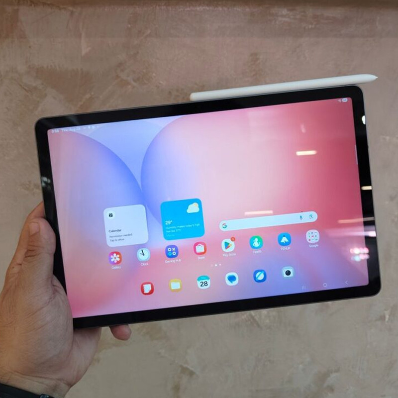 تبلت 10.9 اینچ سامسونگ مدل Galaxy Tab S10 Lite با ظرفیت 256 گیگابایت و رم 8 گیگابایت، قابلیت پشتیبانی از سیم‌ کارت، رزولوشن دوربین اصلی 8 مگاپیکسل، پشتیبانی از قلم