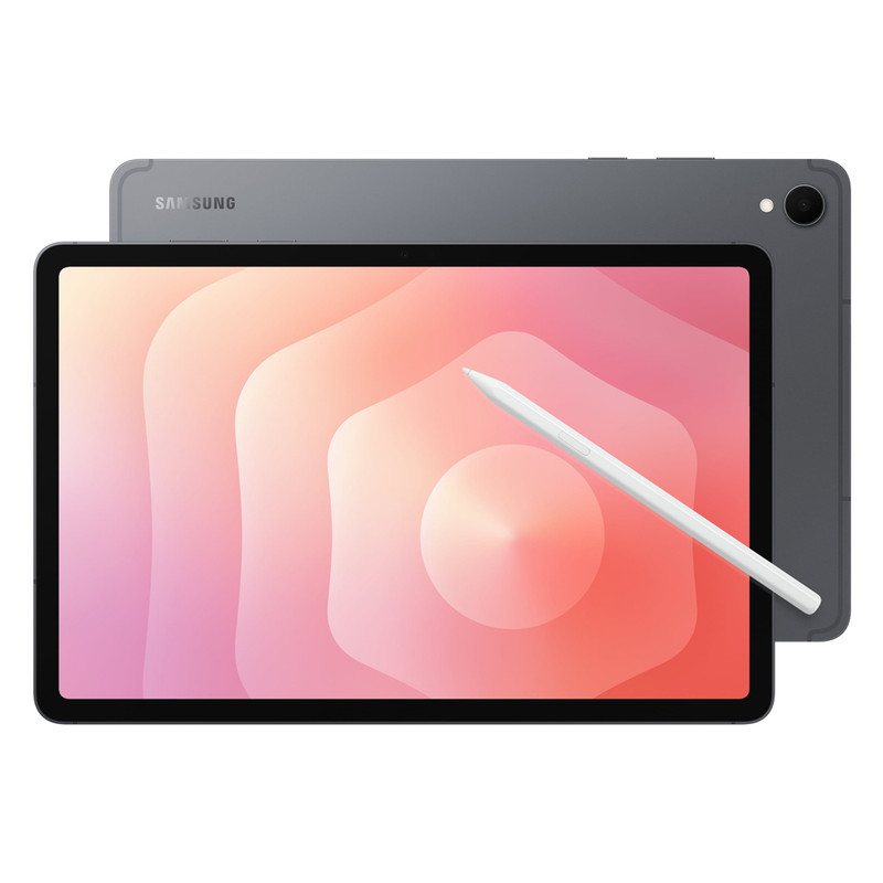 تبلت 11 اینچ سامسونگ مدل Galaxy Tab S11 ظرفیت 256 گیگابایت و رم 12 گیگابایت، قابلیت پشتیبانی از سیم کارت، رزولوشن دوربین 13 مگاپیکسل، پشتیبانی از قلم و کیبورد