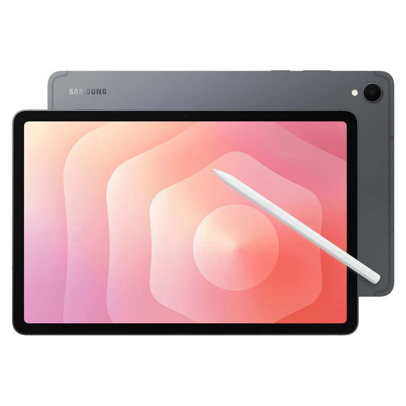 تبلت 11 اینچ سامسونگ مدل Galaxy Tab S11 ظرفیت 256 گیگابایت و رم 12 گیگابایت، قابلیت پشتیبانی از سیم کارت، رزولوشن دوربین 13 مگاپیکسل، پشتیبانی از قلم و کیبورد